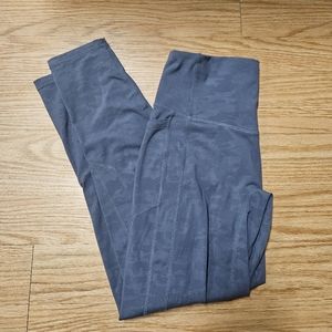 Til You Collapse Gray Camo Leggings